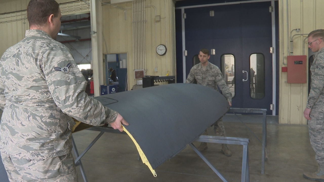 B-52 skin repair